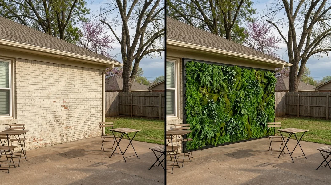 Result artificial grass installation in Tulsa - Tulsa Artificial Grass Installation