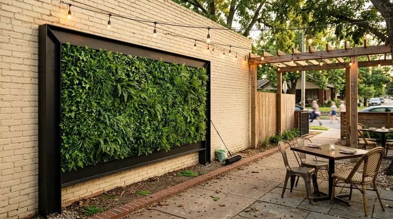Artificial Grass Walls & Vertical Greenery Tulsa