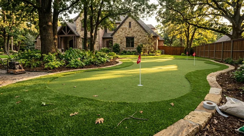 Putting Green Installation Tulsa